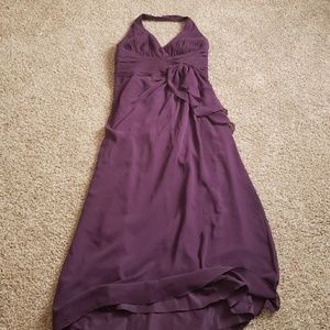 Plum Bridesmaid dress